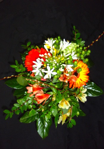Bouquet floral lié